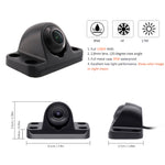 JL06S 1080P Mini Starlight Car Camera IP68 Rate Waterproof 150 Degree Large View