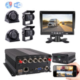 JOINLGO 4-CH GPS WiFi 1080P SSD Vehicle Car DVR Kit G-sensor/HDMI Output/Remote View video and Track on APP/Motion Alarm