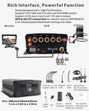 JOINLGO 8-CH 4G GPS WIFI 1080P Vehicle Car DVR Kit G-sensor/HDMI Output/Remote View video and Track on APP/Motion Detection