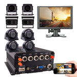 JOINLGO 8-CH Car DVR Camera Kit GPS 4G 1080P SD/SSD MDVR G-sensor/HDMI Output/Remote View video and Track on APP/Motion Detection
