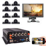 JOINLGO 8-CH 4G GPS WIFI 1080P Vehicle Car DVR Kit G-sensor/HDMI Output/Remote View video and Track on APP/Motion Detection