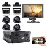 JOINLGO 8-CH GPS WIFI 1080P FULL HD Bus CCTV black box camera system APP/Web remote live view, motion detection, loop record
