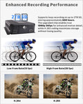 JOINLGO Touch Screen 10" GPS 4G WiFi 1080P Vehicle Truck Fleet DVR Audio and Video Recorder System Remote View on Phone and Web 4 IR Car Cameras 120 View Angle