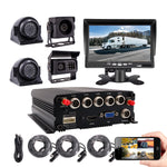 JOINLGO 4-CH GPS WiFi RJ45 LAN 1080P Dual SD Vehicle Car DVR Kit G-sensor/HDMI Output/Remote View video and Track on APP/Motion Alarm