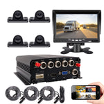 JOINLGO 4-CH GPS WIFI 1080P Dual SD Vehicle Car DVR Mini Camera Kit G-sensor/HDMI Output/Remote View video and Track on APP/Motion Alarm