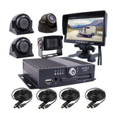 JOINLGO 4-CH 1080P AHD Mobile Vehicle Car DVR Kit Loop Record/Motion Detection/Playback